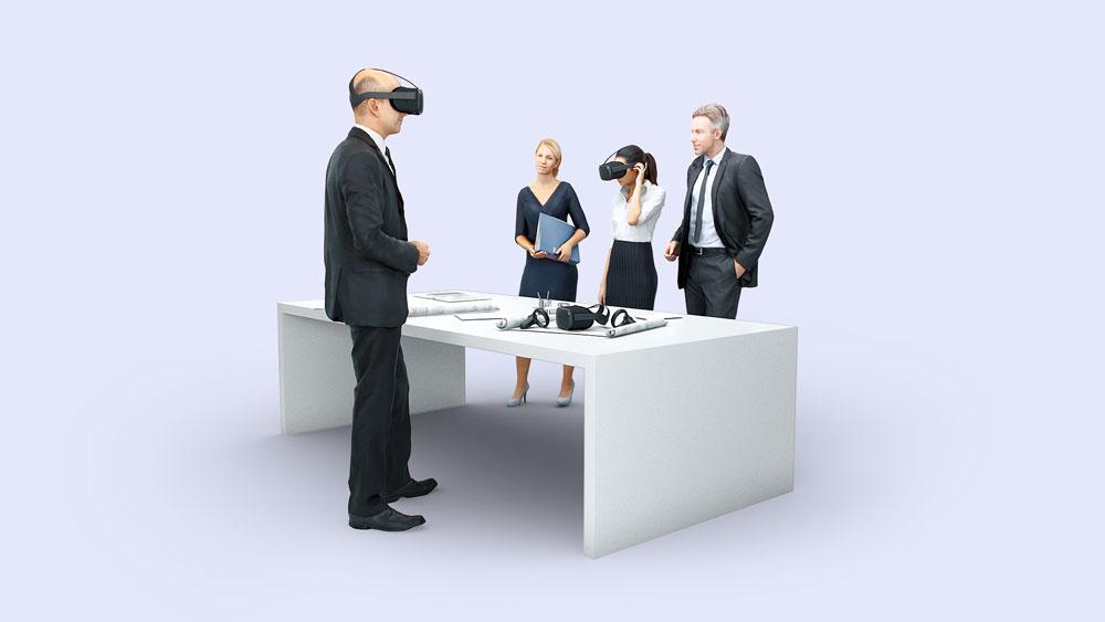 Virtual reality sales